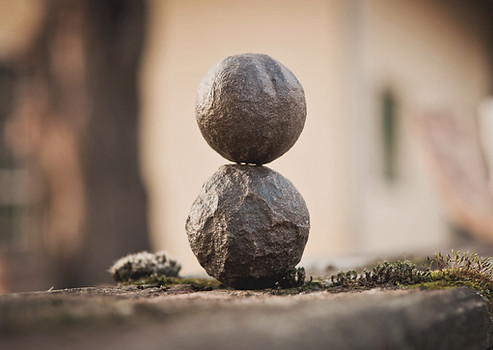 Pierres d'équilibrage