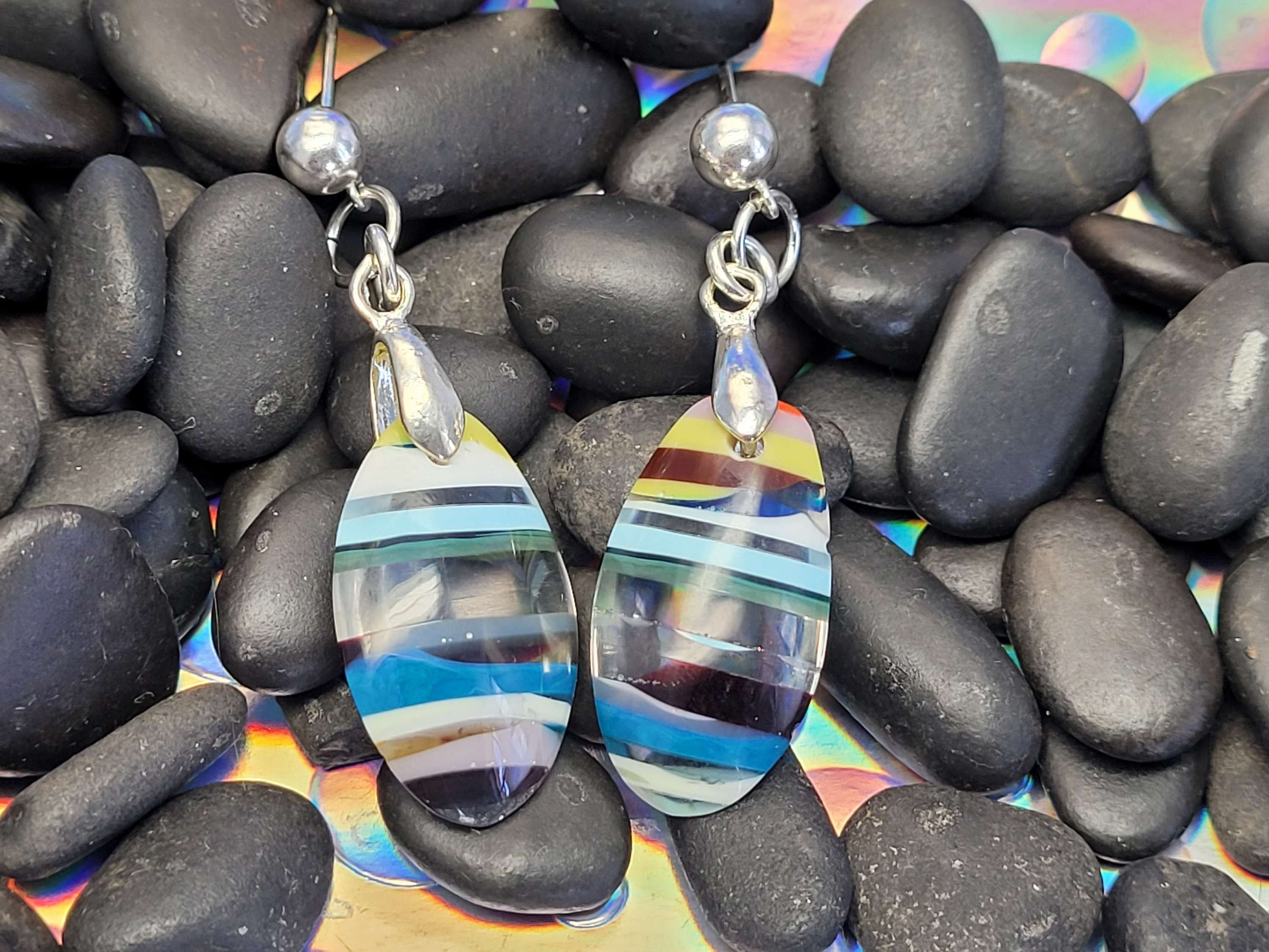 Surfite sterling silver Earrings