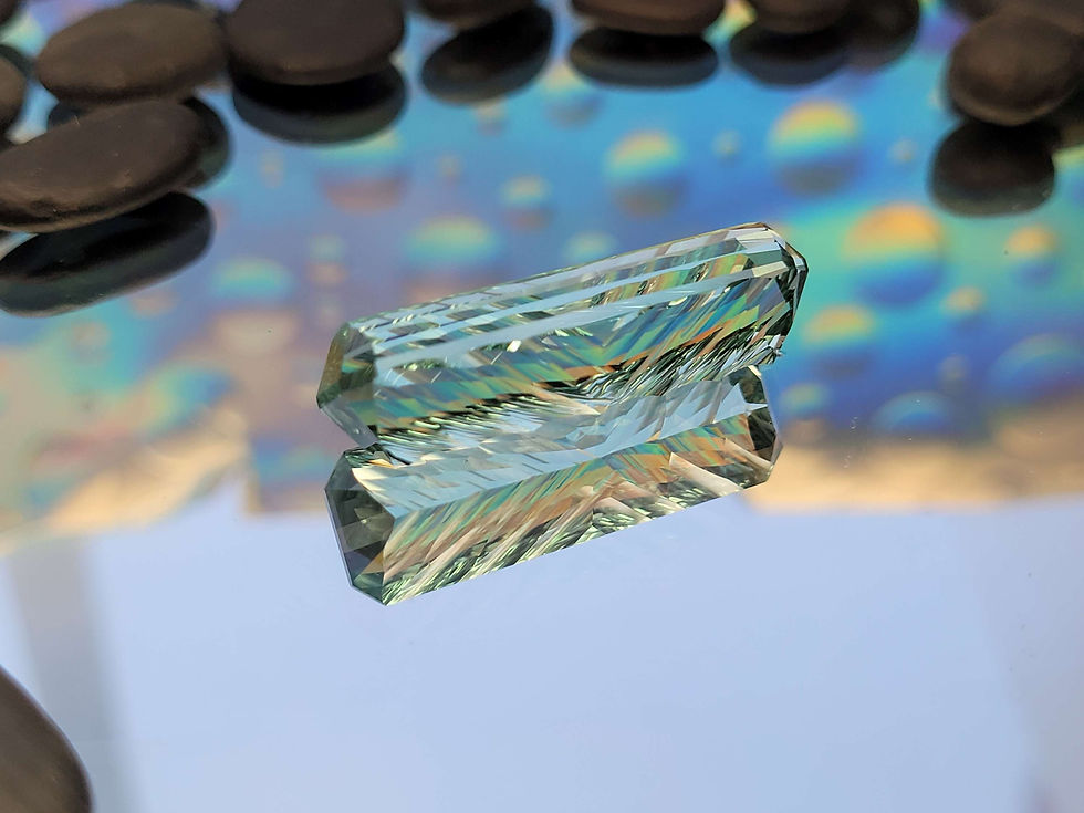 Thumbnail: 20.7ct Sea foam green Tourmaline