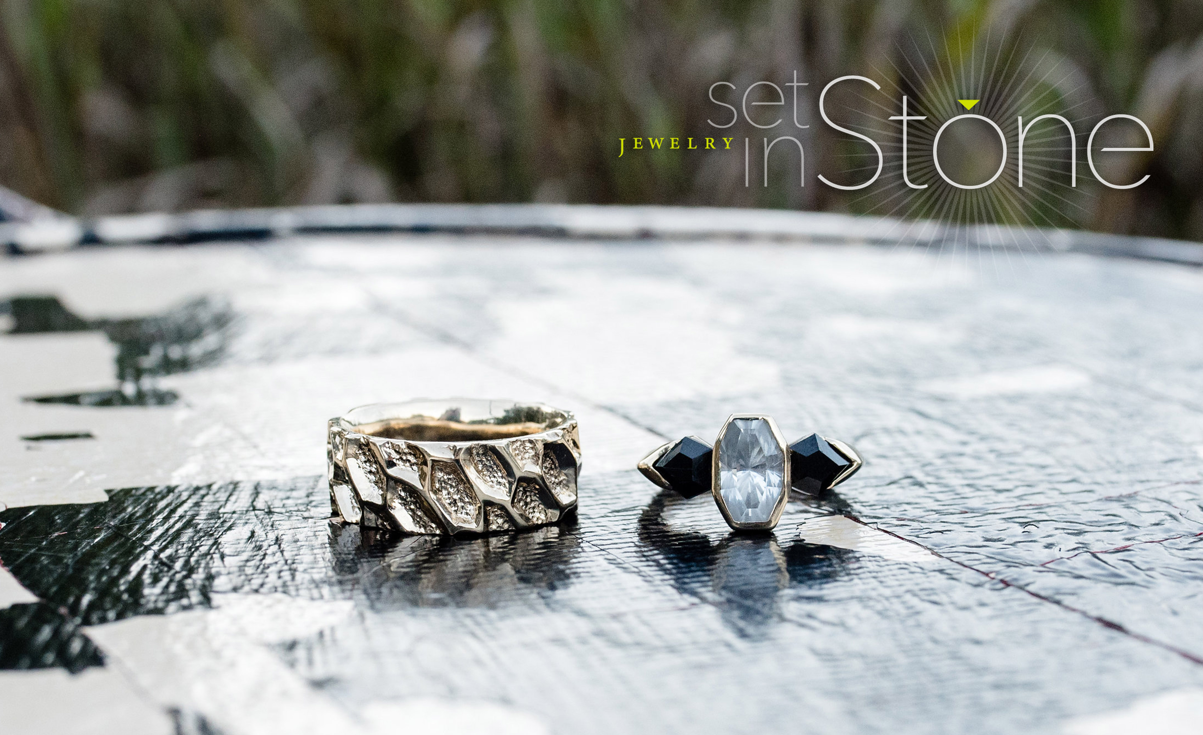 Jewelry Set in Stone Chelsea Michigan Custom Engagement Rings