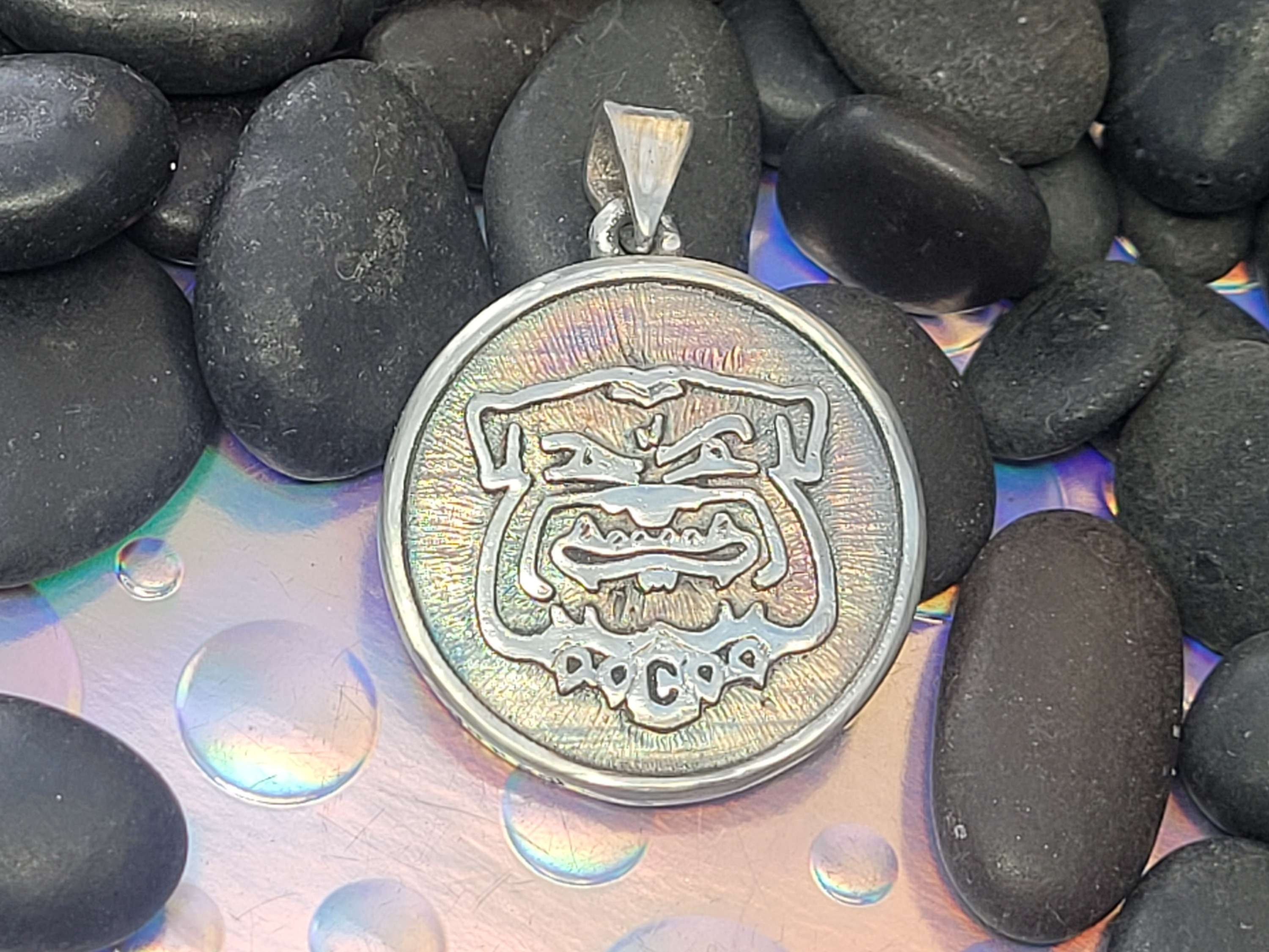 Chelsea Bulldog Pendant single sided