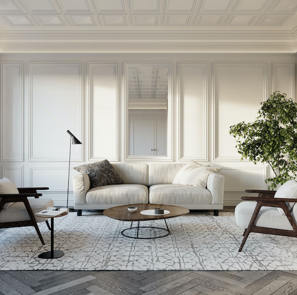 Thumbnail: w121 finished in a white and installed in a lounge