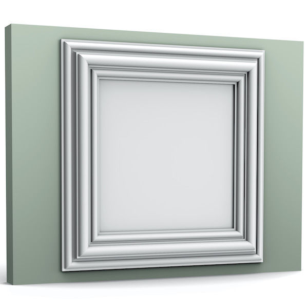 W121 render image showing 3d wall panel