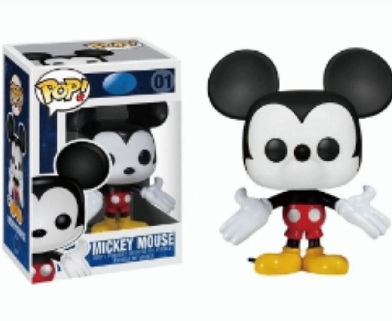 Funko Pop! Disney: Mickey Mouse #01 – Edición Clásica