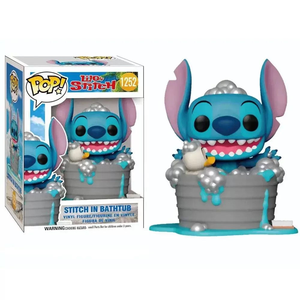 Figura Funko Pop Stitch en la Bañera – Lilo & Stitch (#1252)