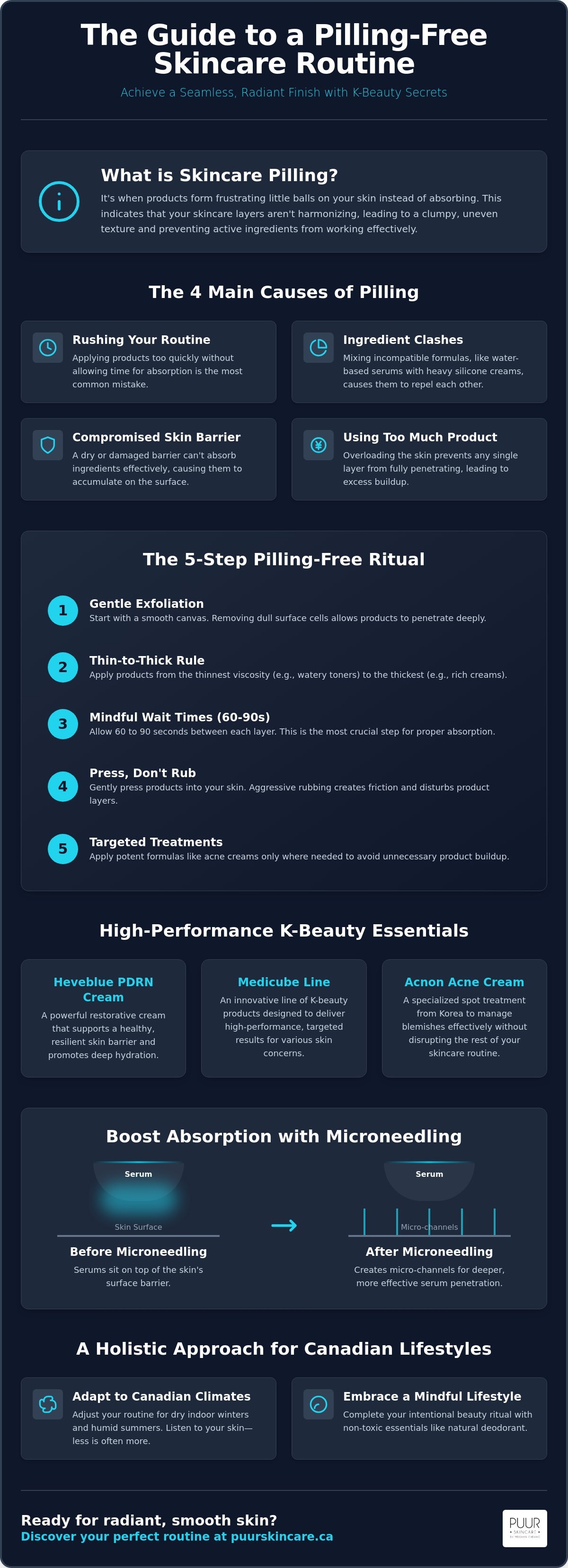How to prevent skincare pilling