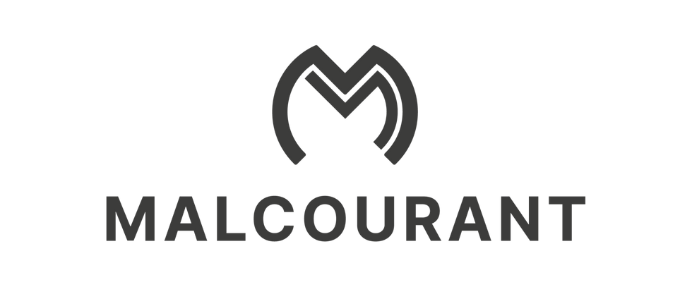 Logo Malcourant général qui reprend les activités d'Usinage et d'Ingénierie.