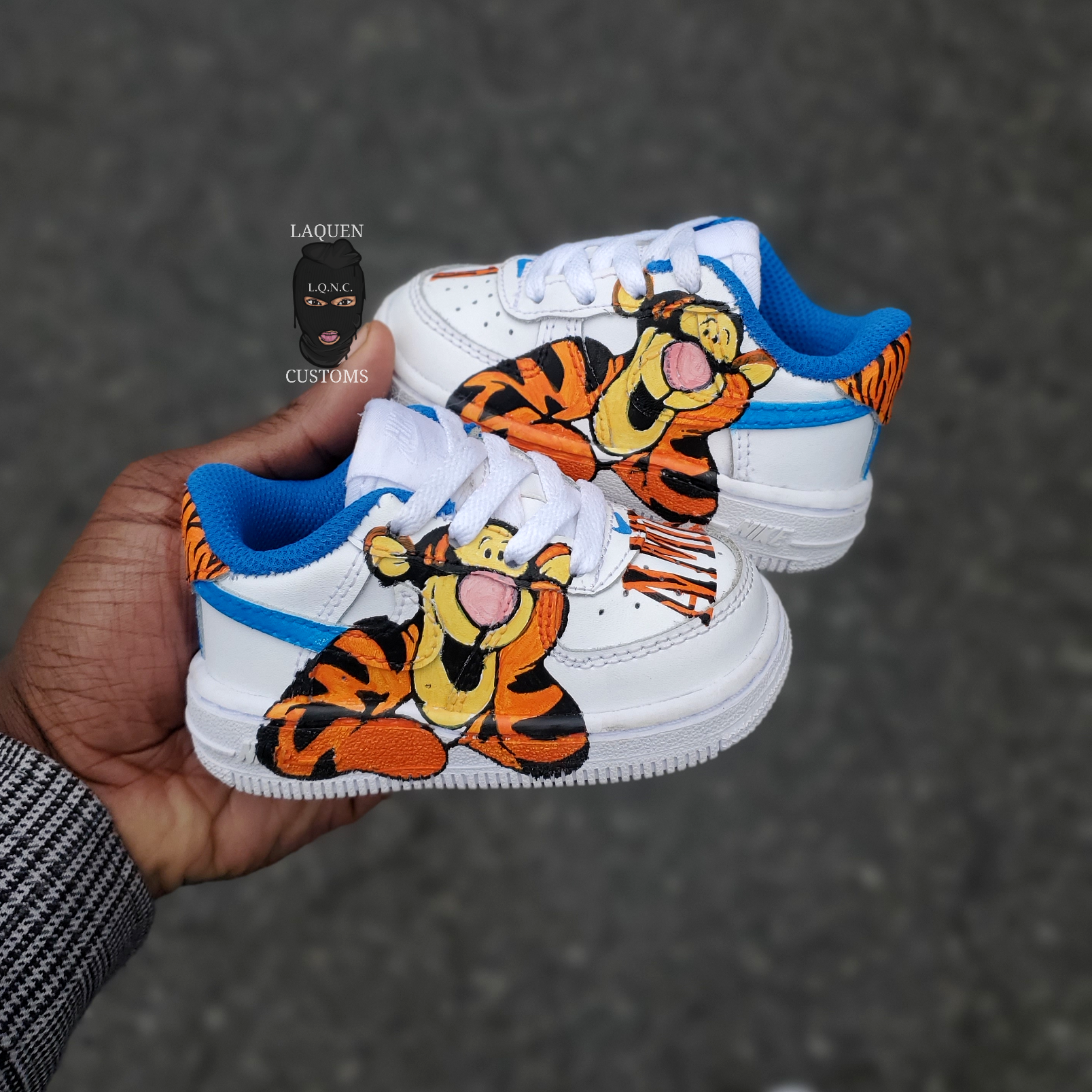 Big Kids "TIGGER THE TIGER" AF1S