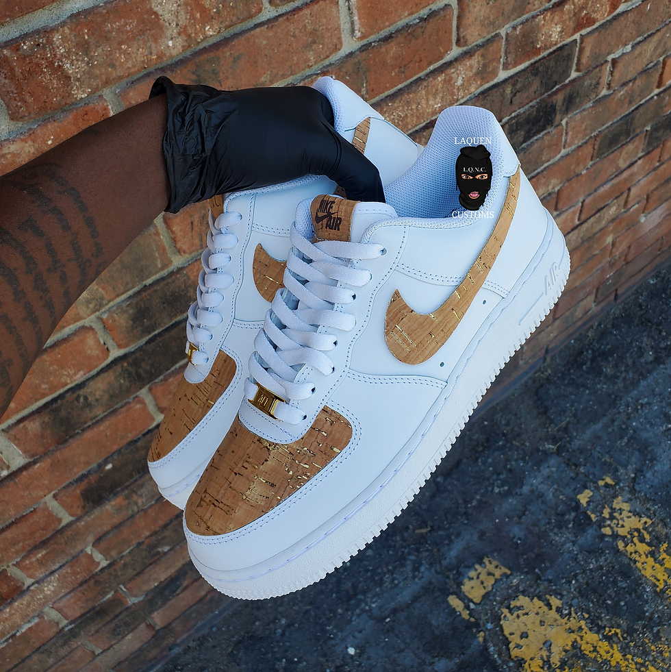 Thumbnail: "WHITE CORK" AF1s
