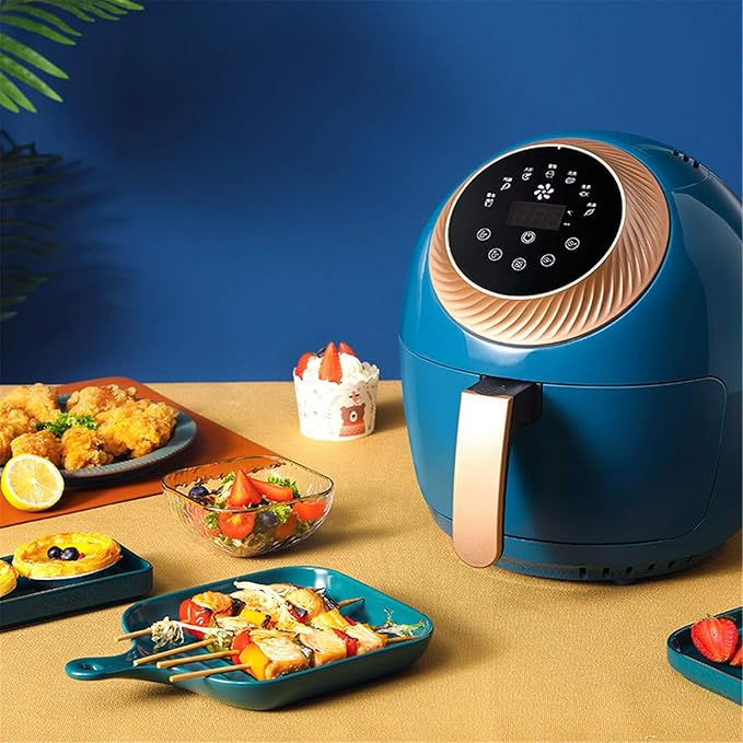 Miniature : Air Fryer Digital Electric + Temperature Control Non-Stick Fry Basket