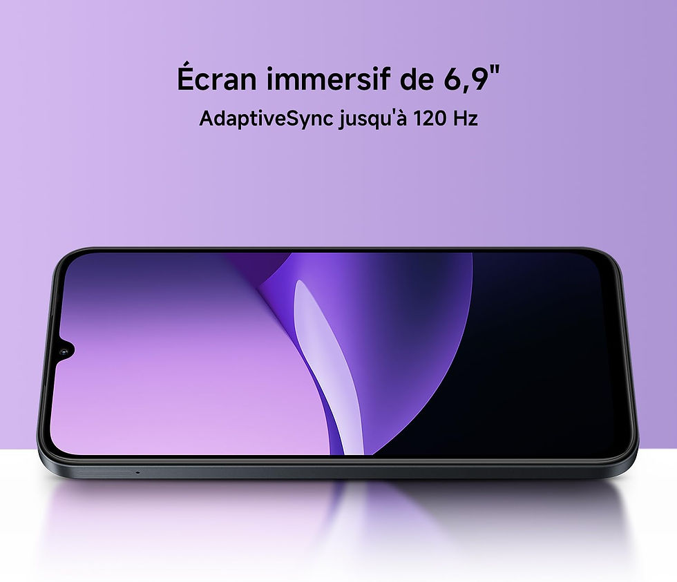 Miniature : Xiaomi REDMI 15C 5G, 4+128 Go, 6,9 120 Hz, Violet