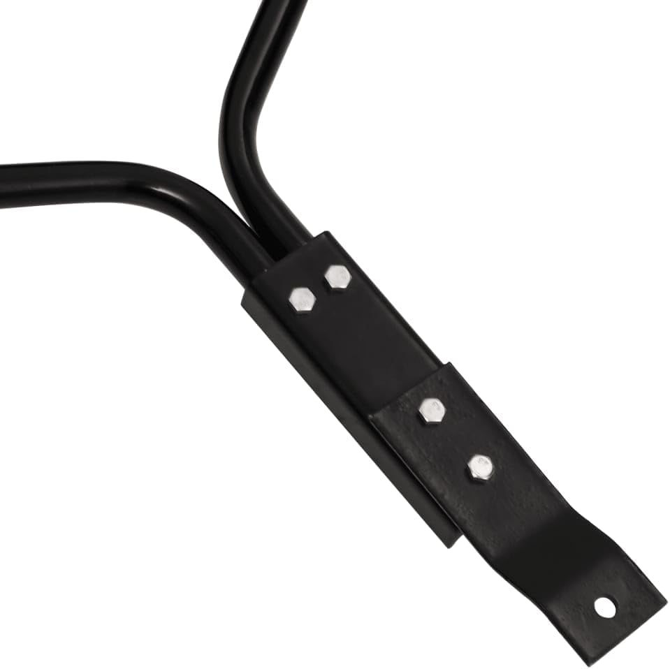 Miniature : Rouleau de pelouse de jardin avec pinces d'aération - Noir - 63 L - Fer