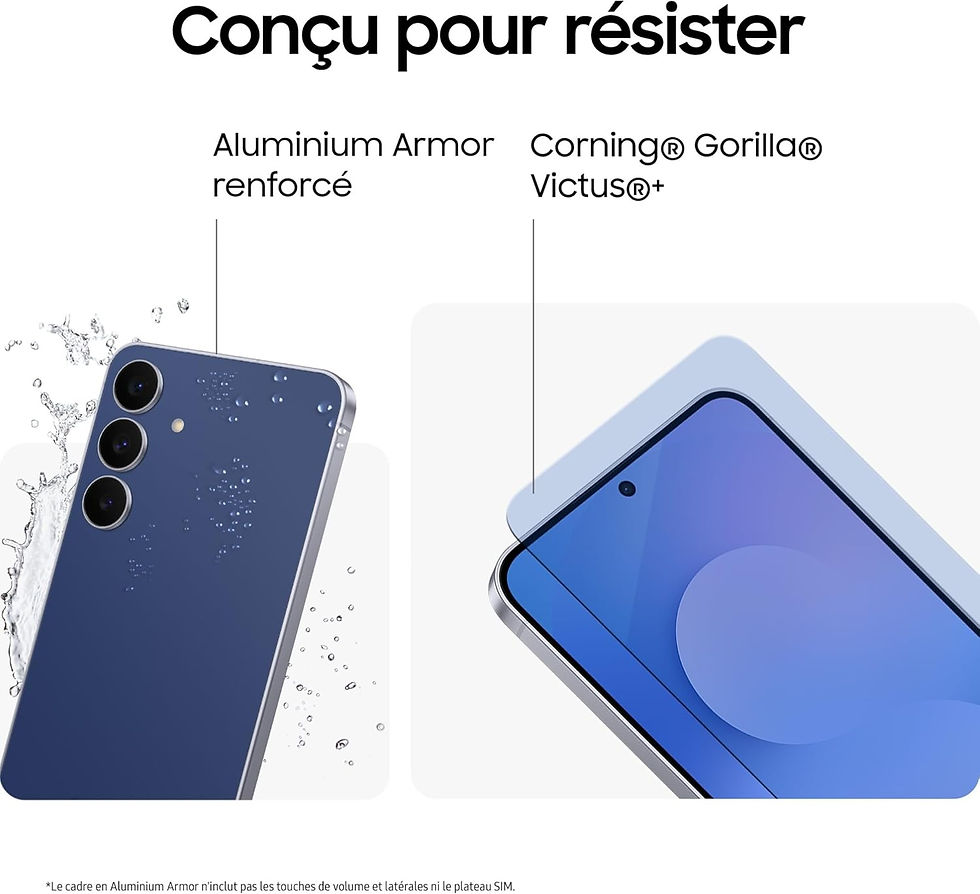 Miniature : Samsung Galaxy S25 FE - 512 Go - Bleu Nuit