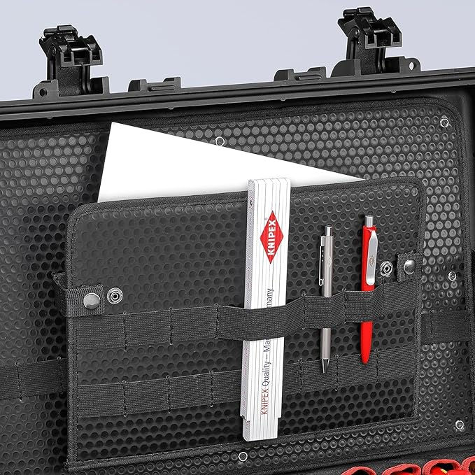 Miniature : KNIPEX Mallette à outils Robust45 Move» Électro, 63 outils, 2 roues