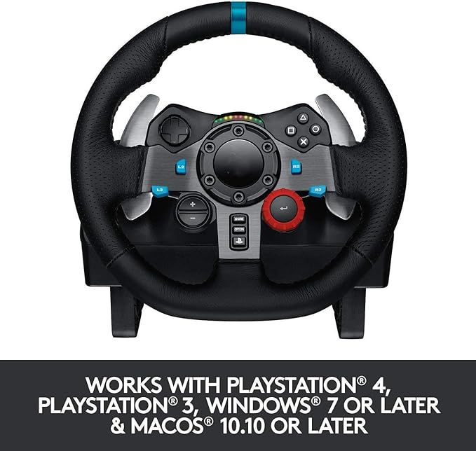 Miniature : Volant et pédales de Course Driving Force (PS4/PS3 et PC)