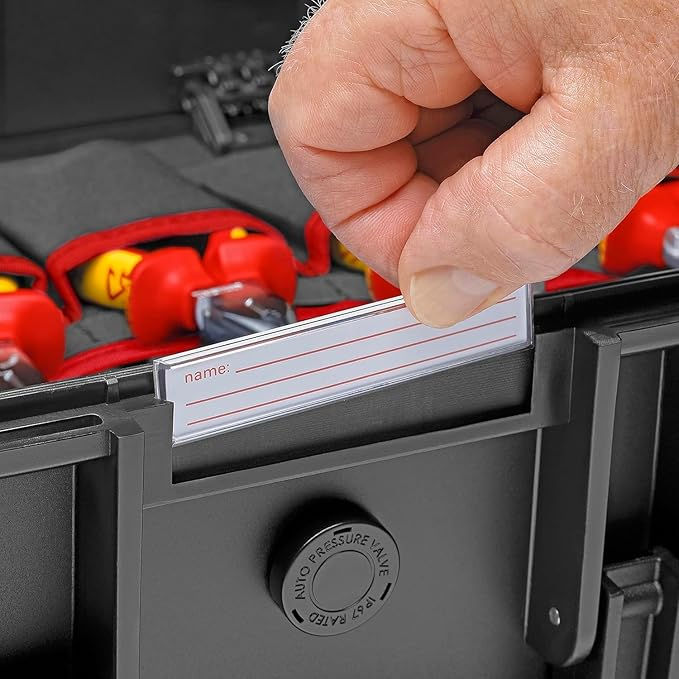 Miniature : KNIPEX Mallette à outils Robust45 Move» Électro, 63 outils, 2 roues