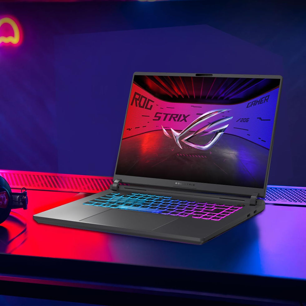 Miniature : ASUS ROG Strix G16 RTX 5080, 16" - 96 Go de RAM DDR5, SSD de 4 To