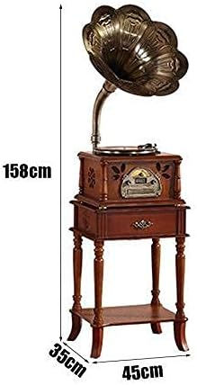 Miniature : Hi-FI&Home Vintage Rétro Grande Trompette Enceinte Gramophone Bluetooth Tourne-D
