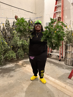 Mother Earth at standing in the mother room