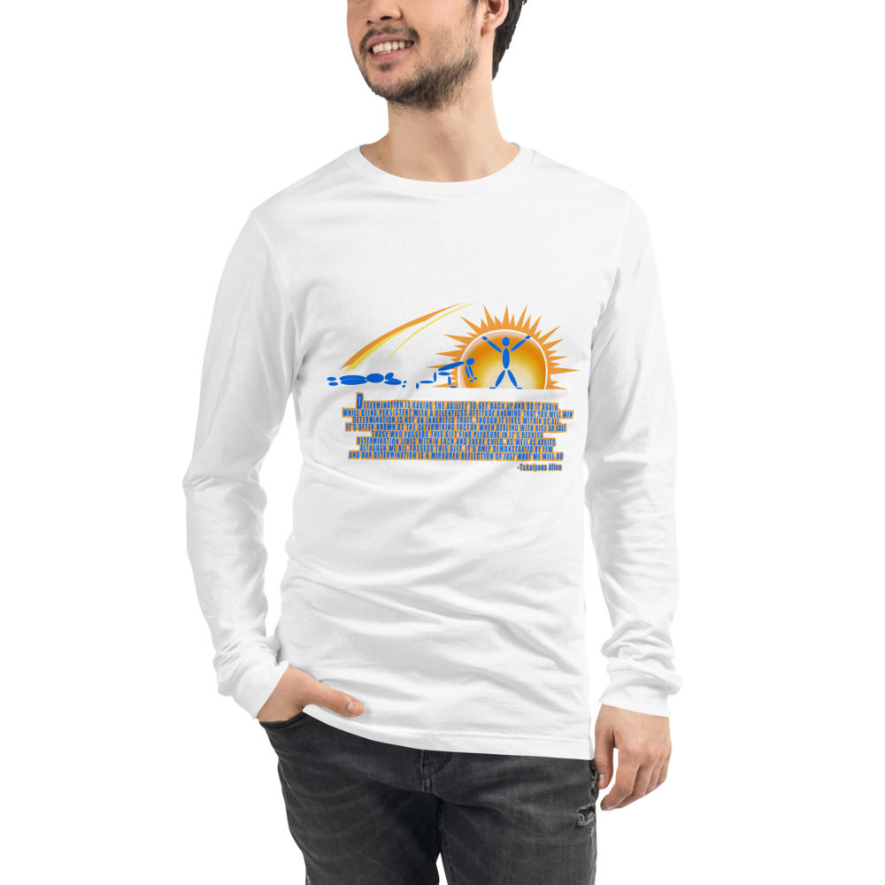 Long Sleeve Printed Tee | Versatile Long Sleeve Tee | WillpowerInsp