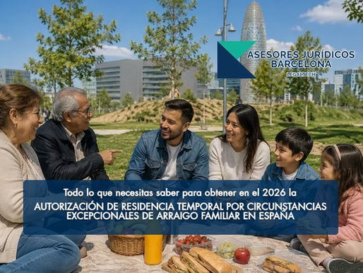 Todo lo que necesitas saber para obtener en el 2026 la autorización de residencia temporal por circunstancias excepcionales de Arraigo Familiar en España