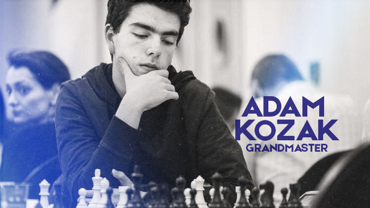 Adam Kozak is the youngest Grand Master of Hungary. “I want to be in the top 50.”