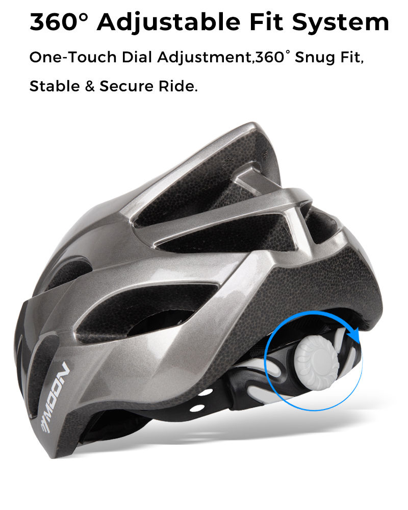 Miniatura: MOON In-Mold Road Bike Helmet for Adults – Lightweight PC+EPS