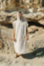 Thumbnail: SURF PONCHO - ivory