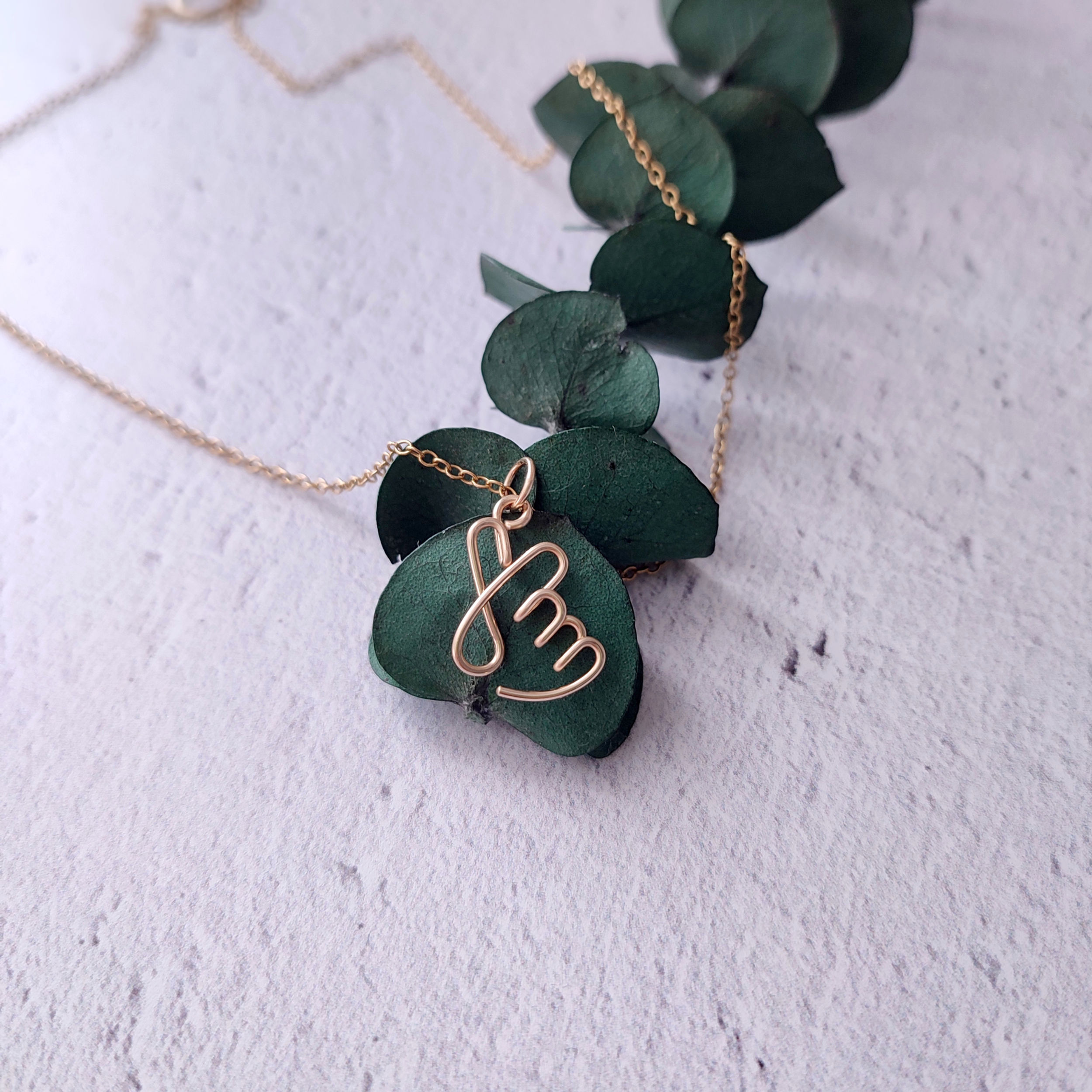 Collier Cœur Coréen