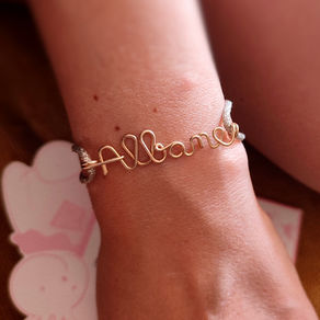 cadeau naissance maman bracelet à personnaliser prénom