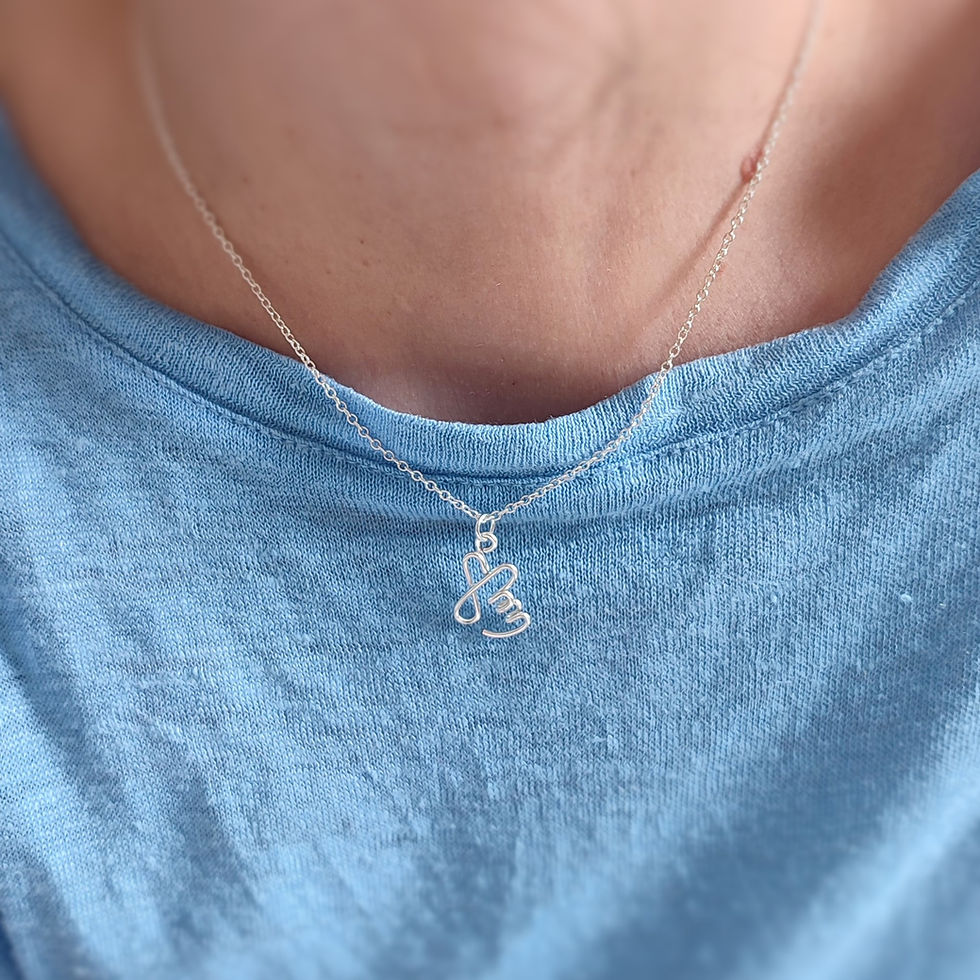 Miniature : Collier Cœur Coréen