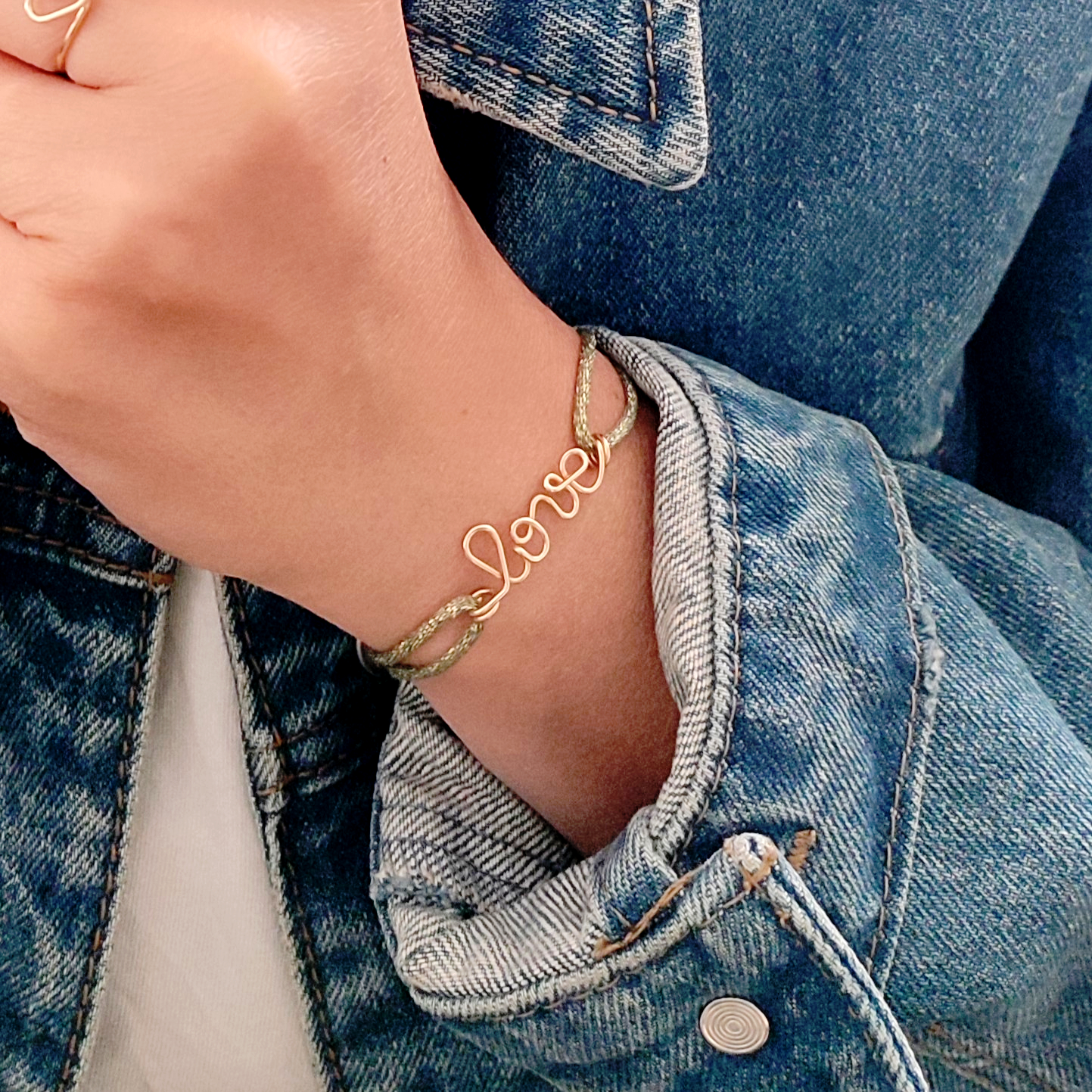 bracelet avec cordon pour meilleure amie