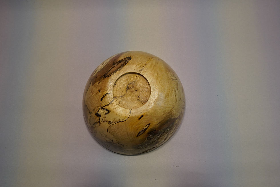 Thumbnail: Spalted Beech Fruit Bowl