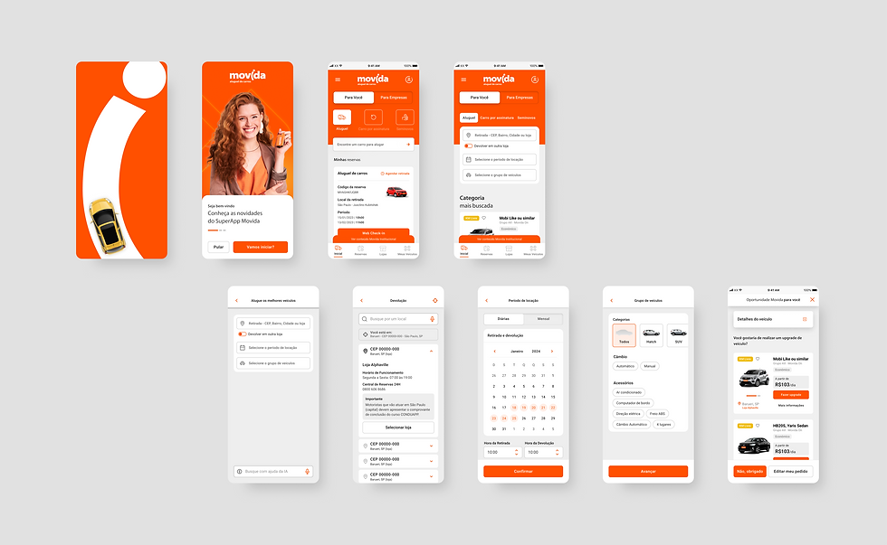 Telas Mobile Plataforma Movida