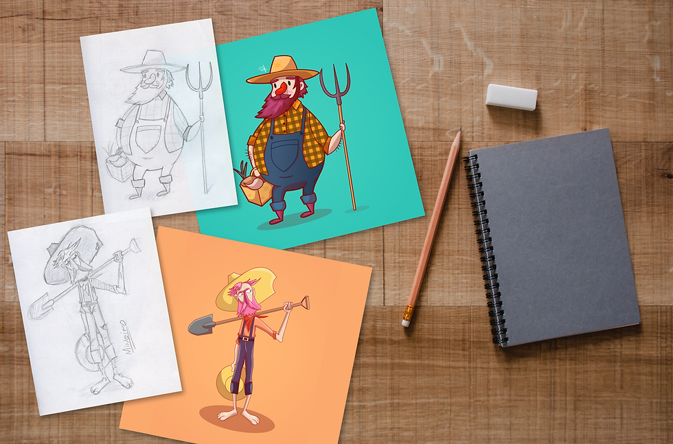 Desenhos de Rafa Ferreira