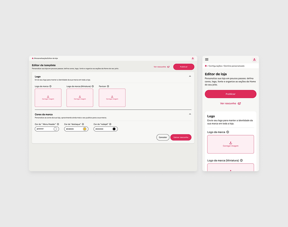 Create your store case image