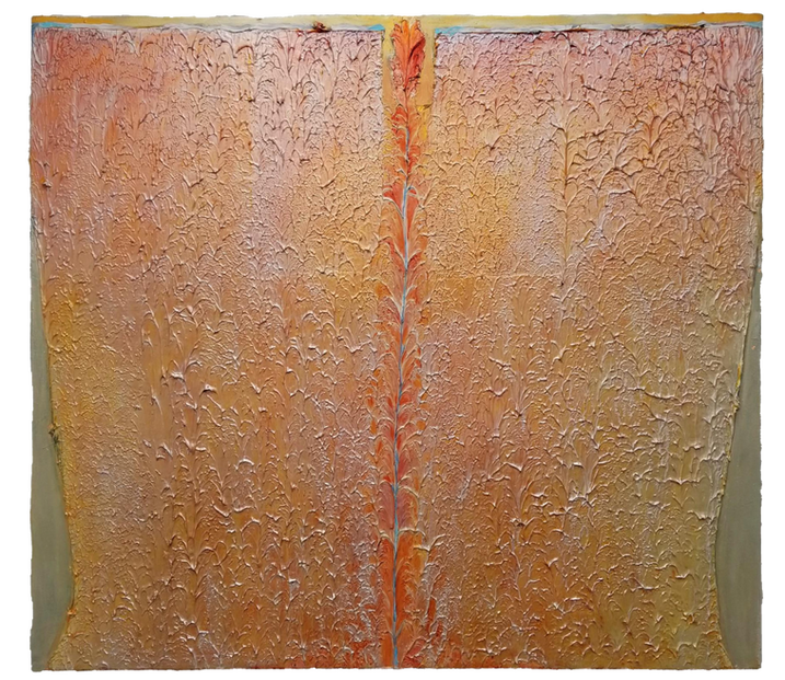 ...ONCE MORE A SACRED BEING... 54"x 48" :: acrylic on canvas