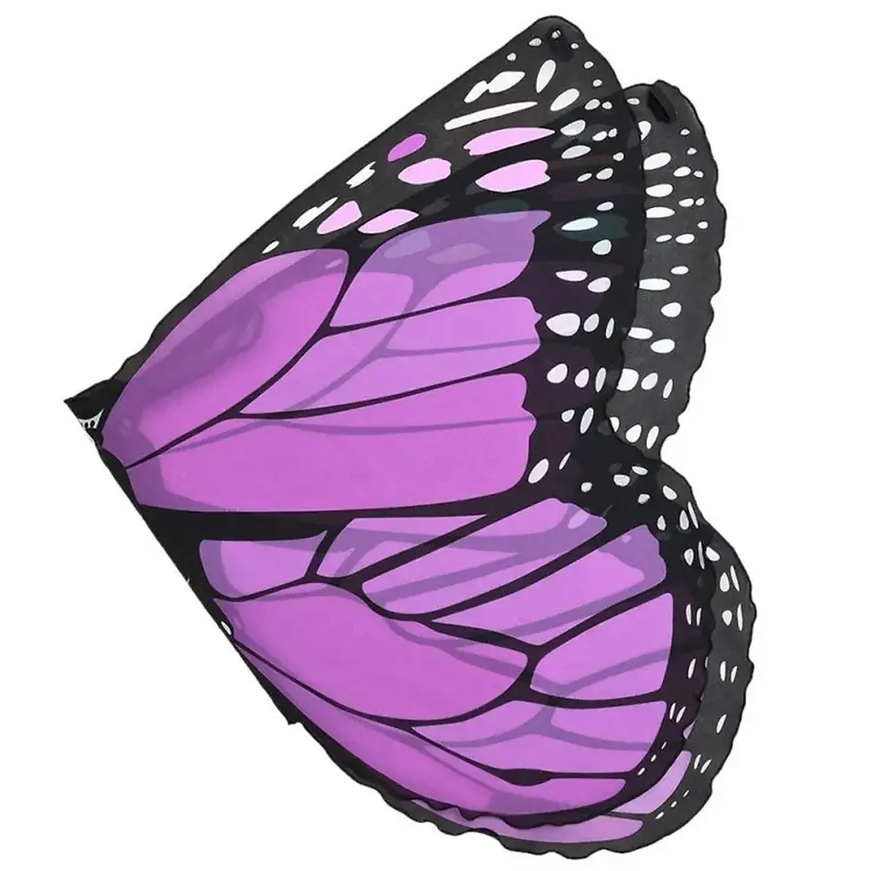 섬네일: Alas de mariposa coloridas para niños,cosplay, Halloween.