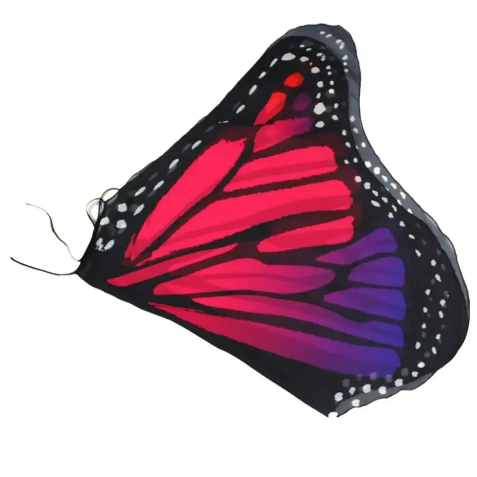Μικρογραφία: Alas de mariposa coloridas para niños,cosplay, Halloween.