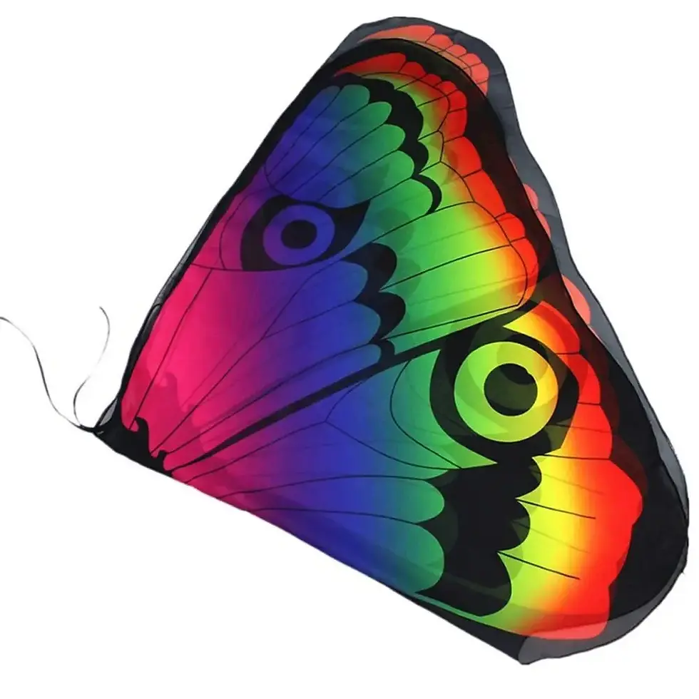 Μικρογραφία: Alas de mariposa coloridas para niños,cosplay, Halloween.
