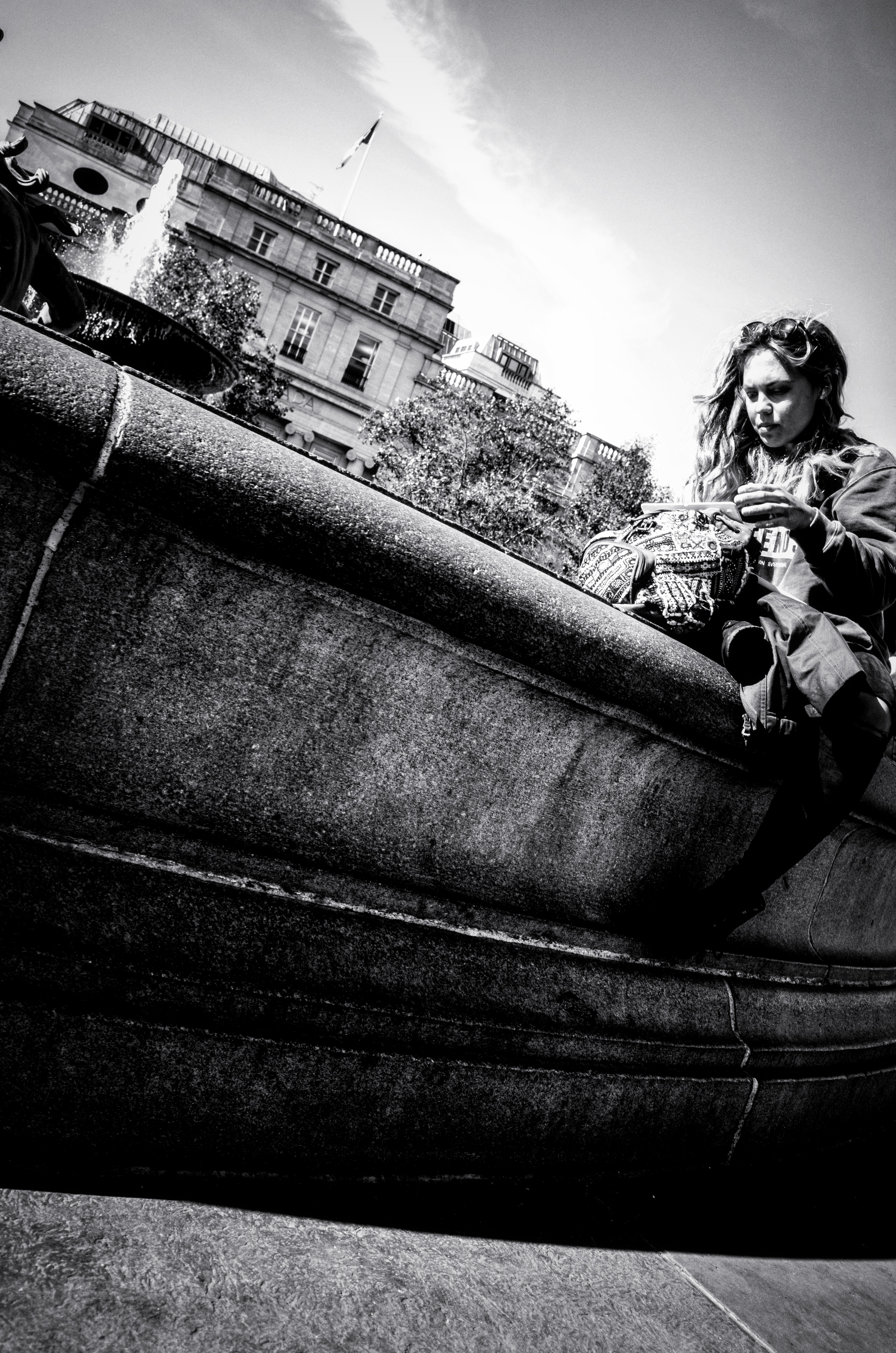 Trafalgar Sq, London, October 2016