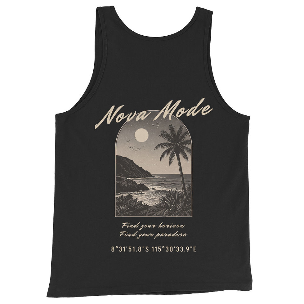 Miniature : Débardeur Unisex noir