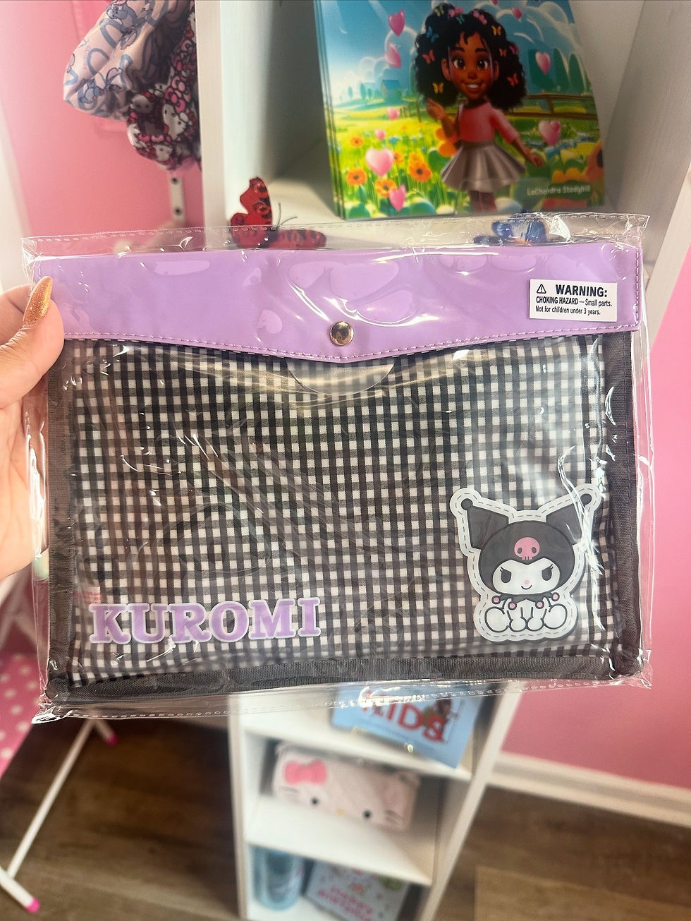 Kuromi Flat Supply Case