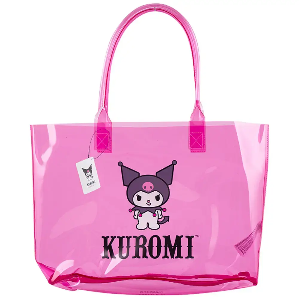 Pink Clear Kuromi Tote