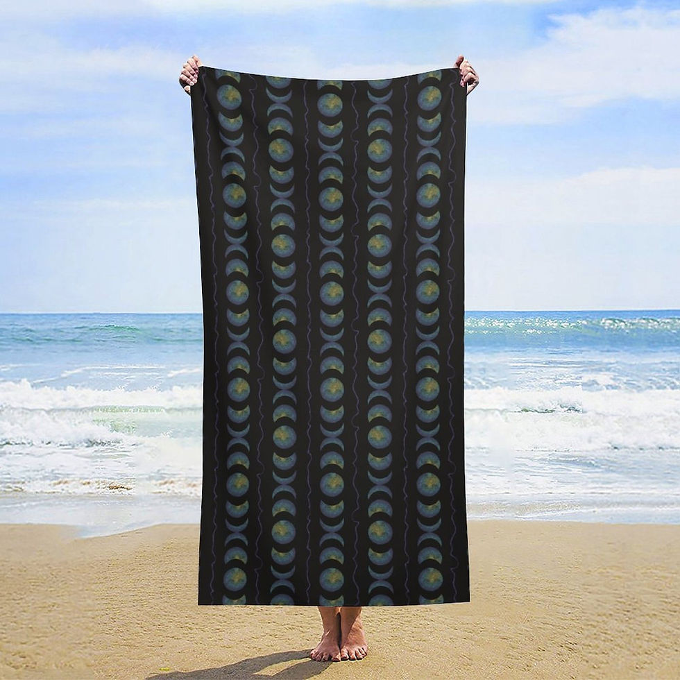 Thumbnail: Beach Towel - Moon Magic