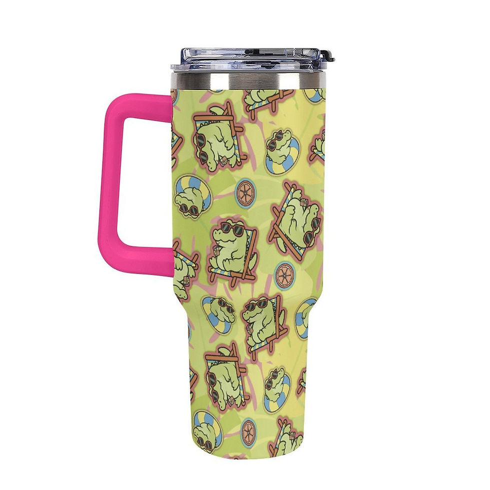 Thumbnail: 40oz Travel Tumbler - Florida Fresh