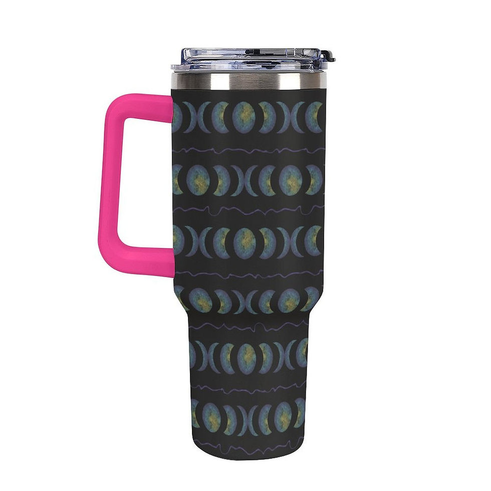 Thumbnail: 40oz Travel Tumbler - Moon Magic