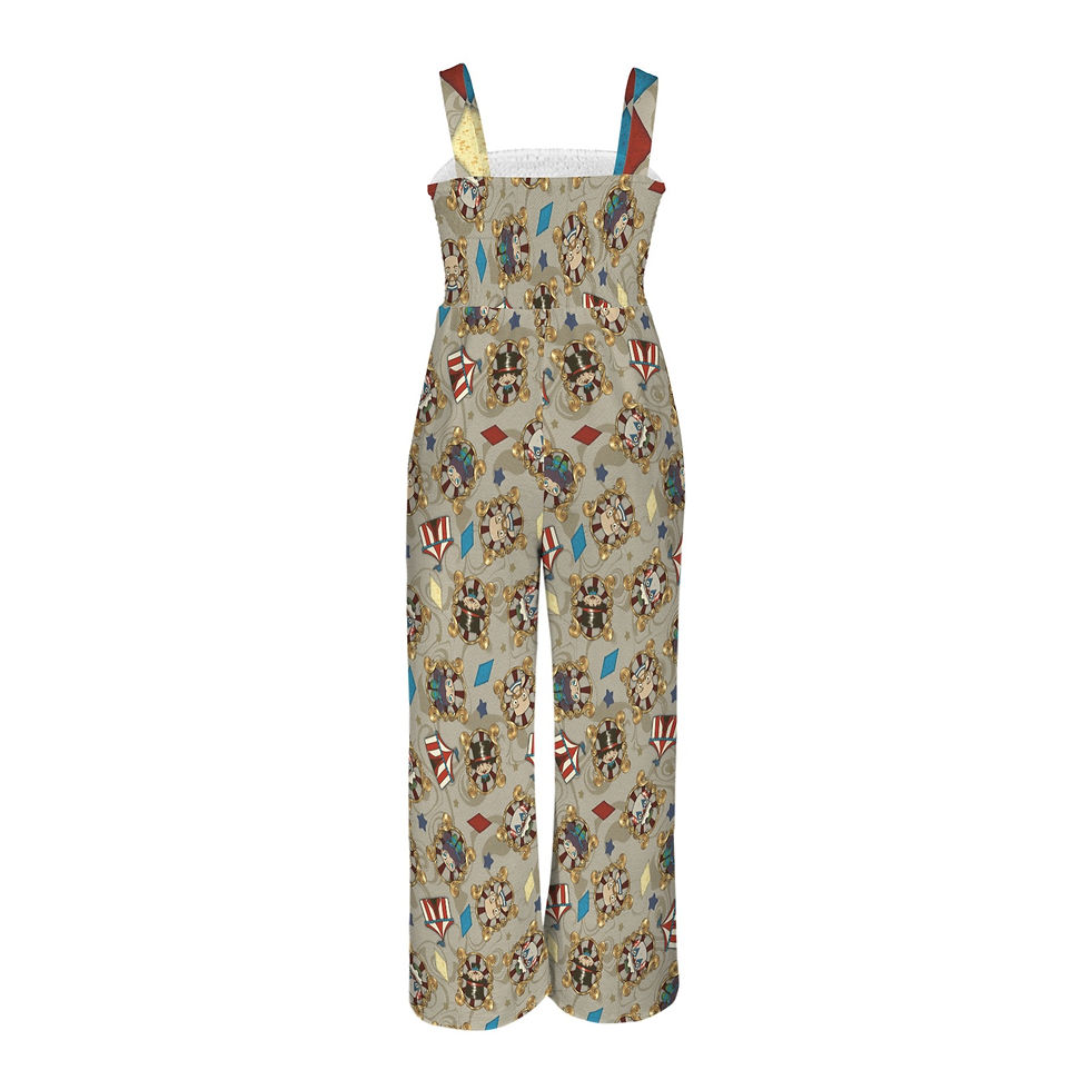 Thumbnail: Sleeveless Wide Leg Pocket Long Jumpsuit - Sideshow