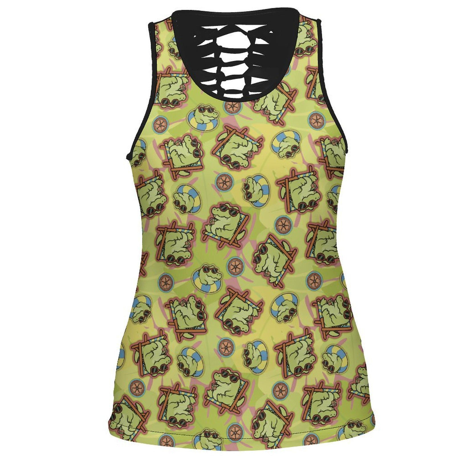 Cut & Twist Tank Top - Florida Fresh