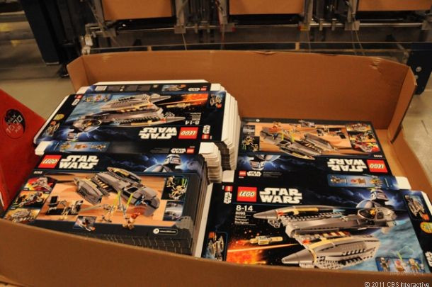 Картонные коробки оробки Lego. Смарт Картон www.smartkarton.ru